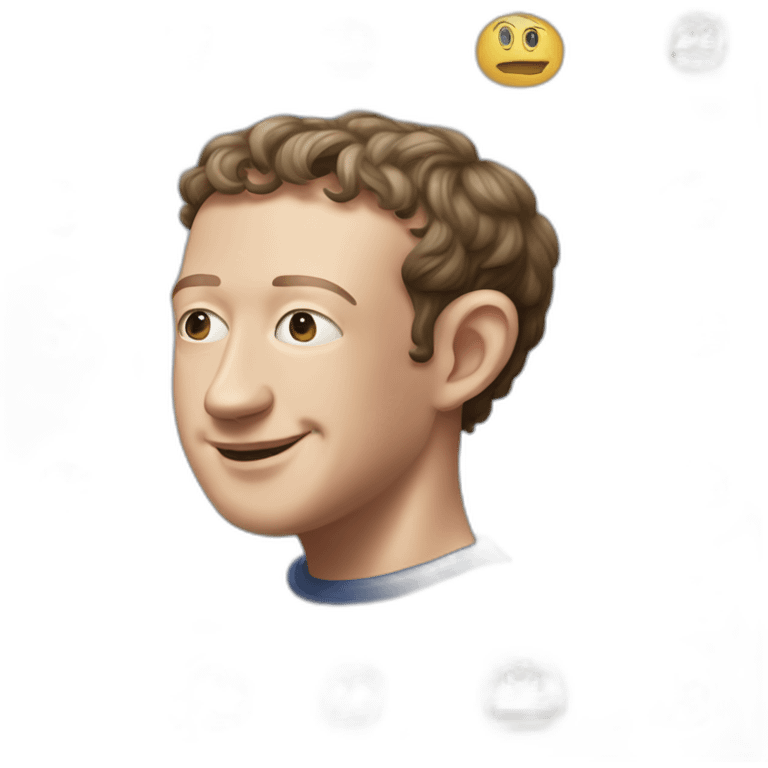 mark zuckerberg giving the zucc emoji