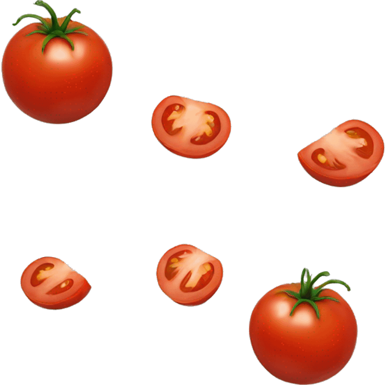 one tomato emoji