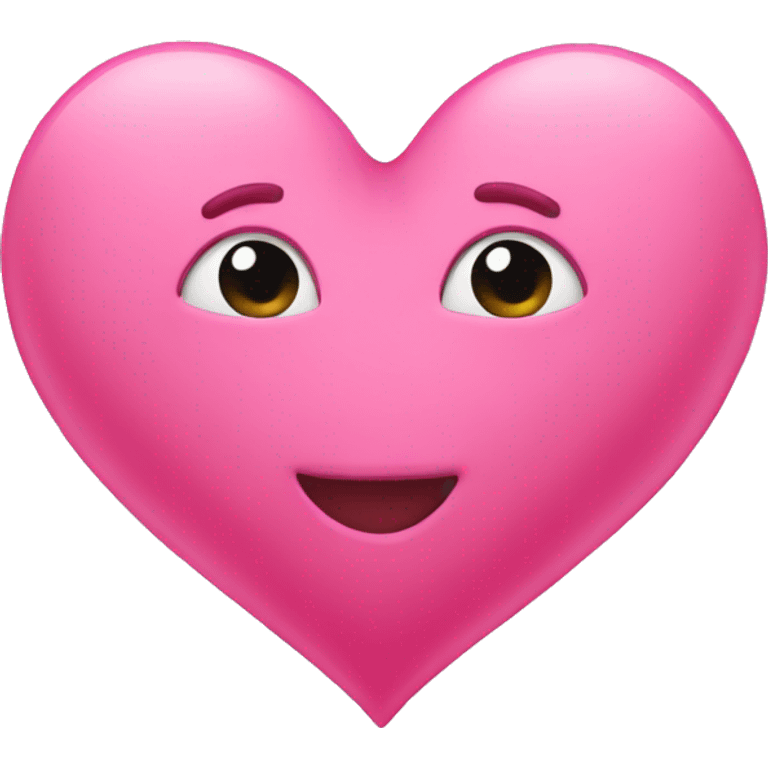 Pink heart emoji