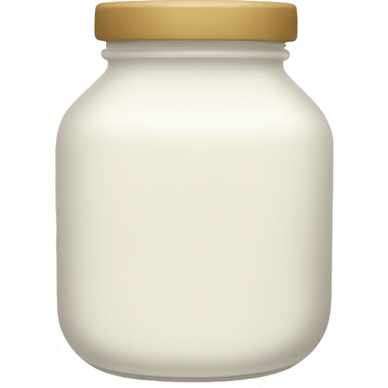 white sauce jar emoji