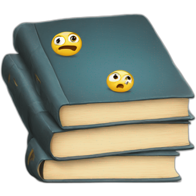 book panic emoji