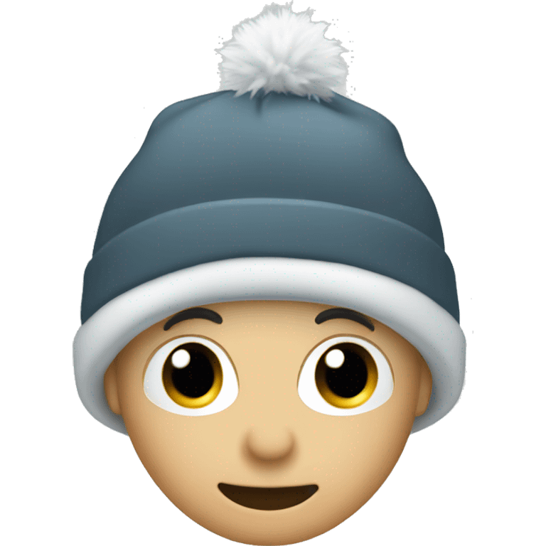 Winter hat emoji