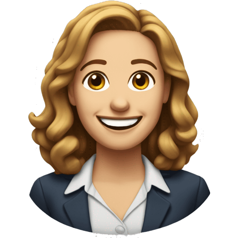 Pam beesly smiling emoji