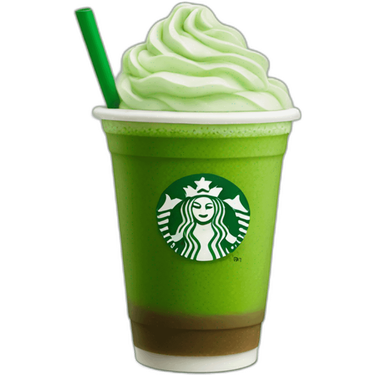 Starbucks matcha emoji