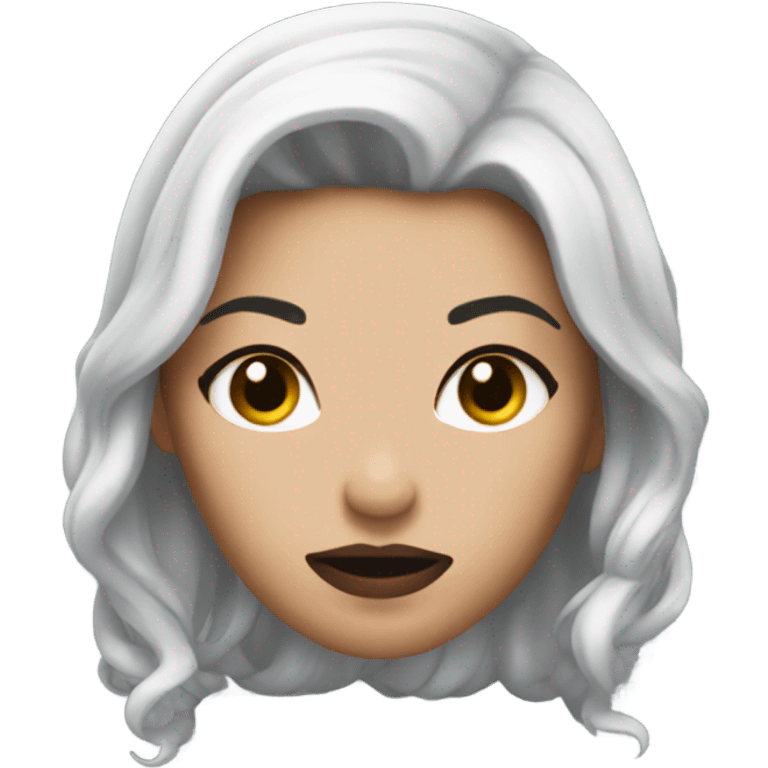 Black widow marvel emoji