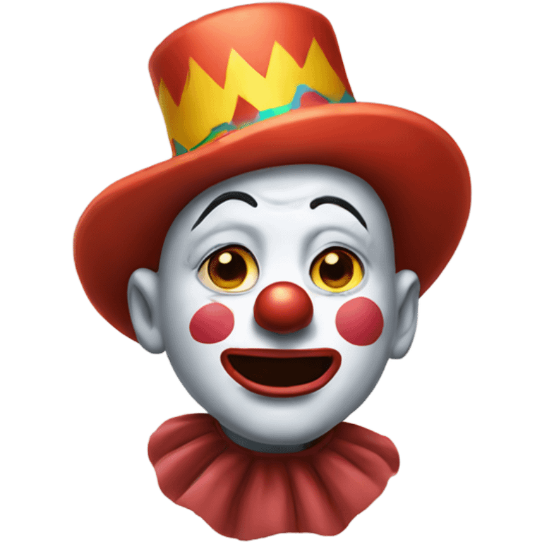 crying clown emoji