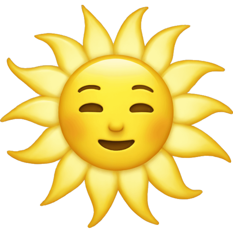 Sunshine  emoji