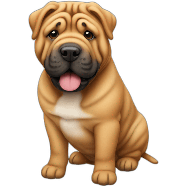 Sharpei emoji