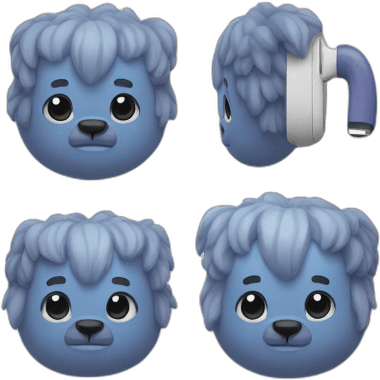 Wumpus with airpods emoji