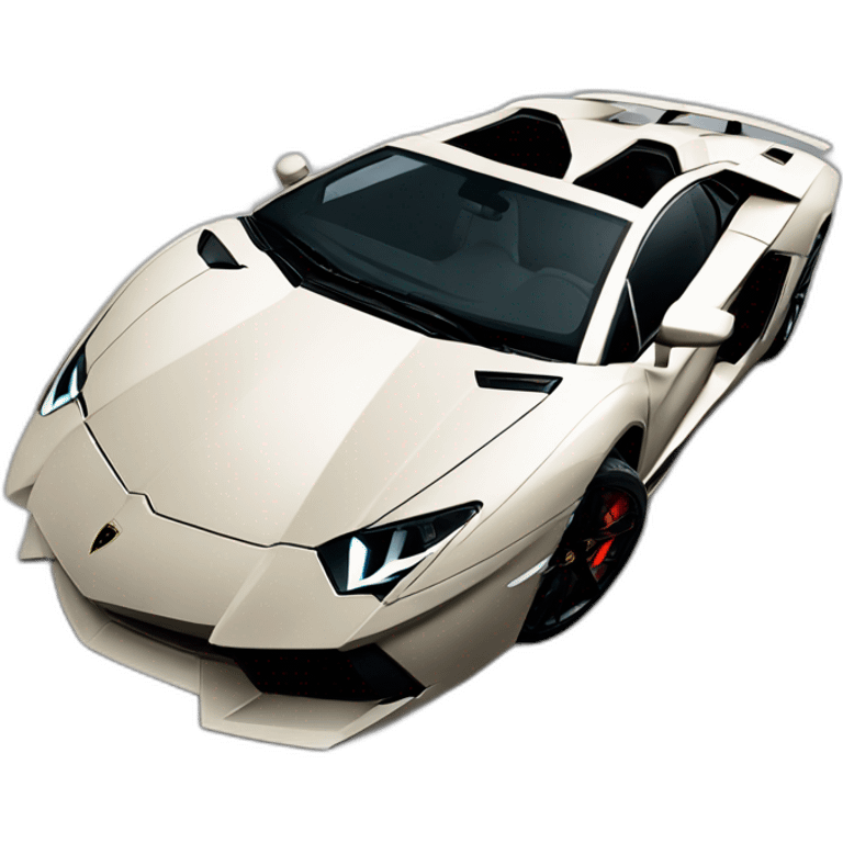 lamborghini aventador emoji