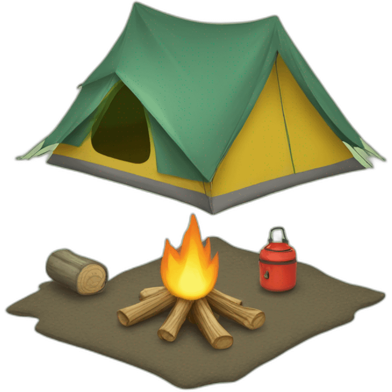 camping emoji