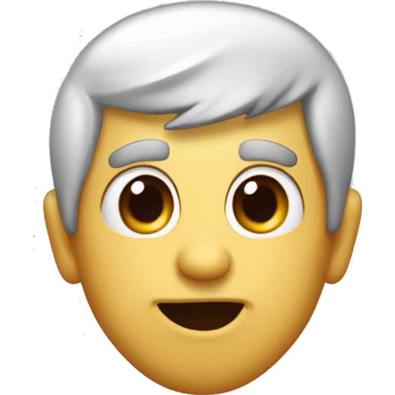 guy sticking tongue out silly emoji