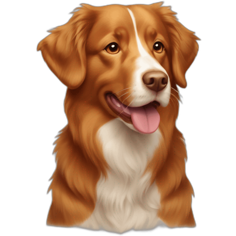 nova scotia duck tolling retriever emoji