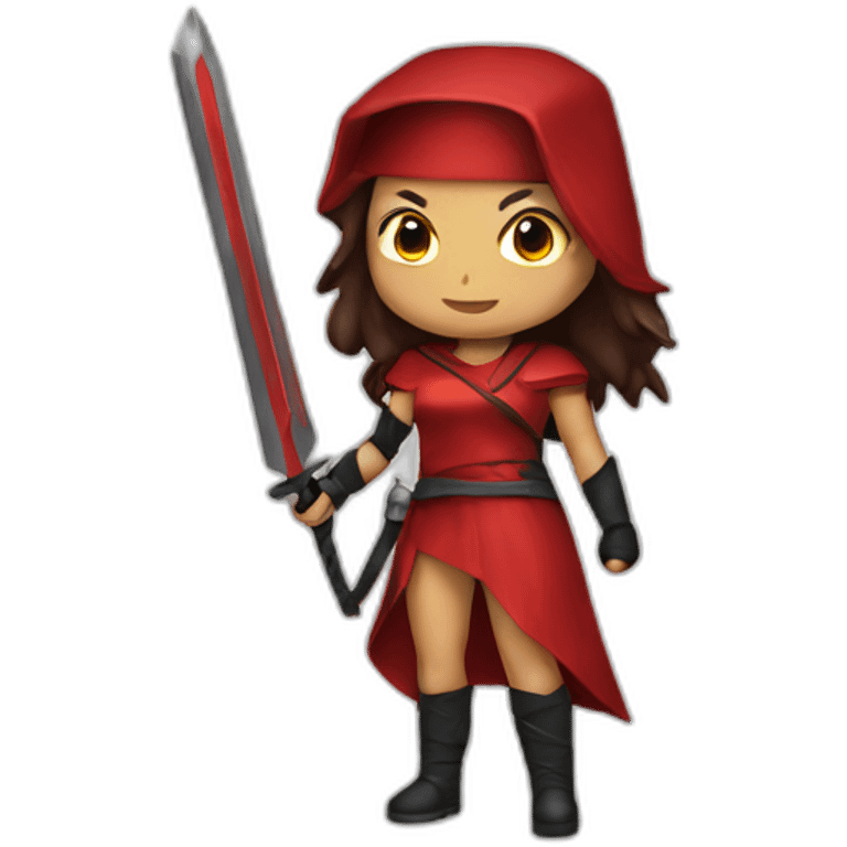 Elektra dc emoji