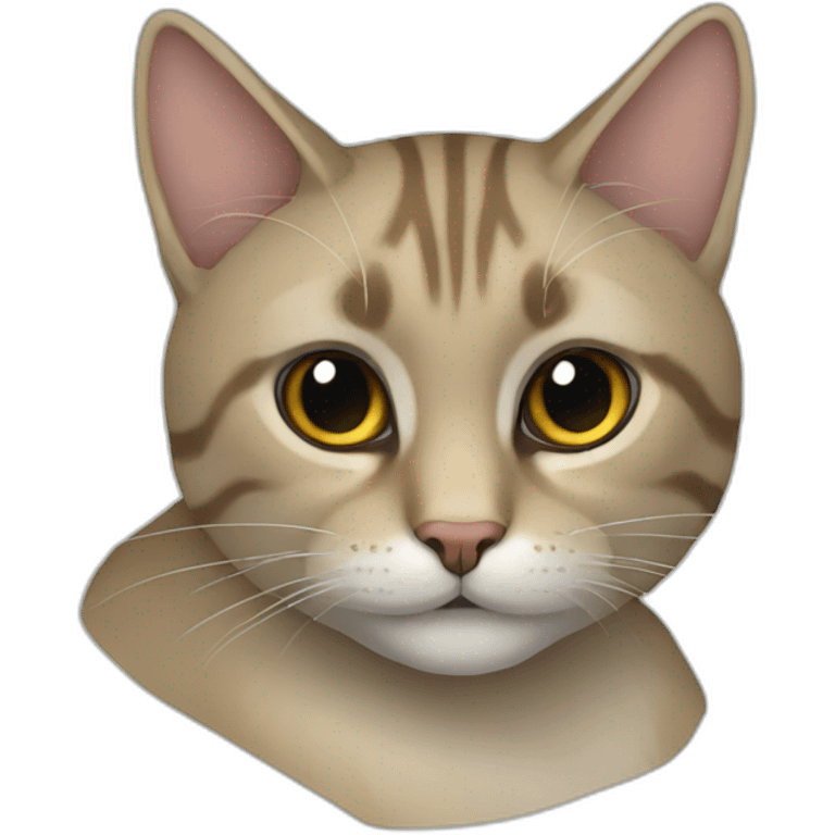 Gato forte emoji