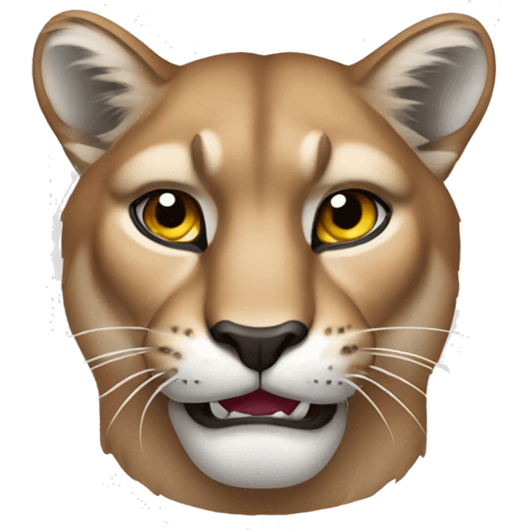 Cougar with claws emoji