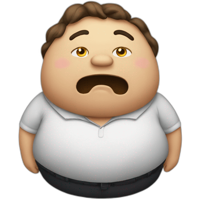 Fat emoji