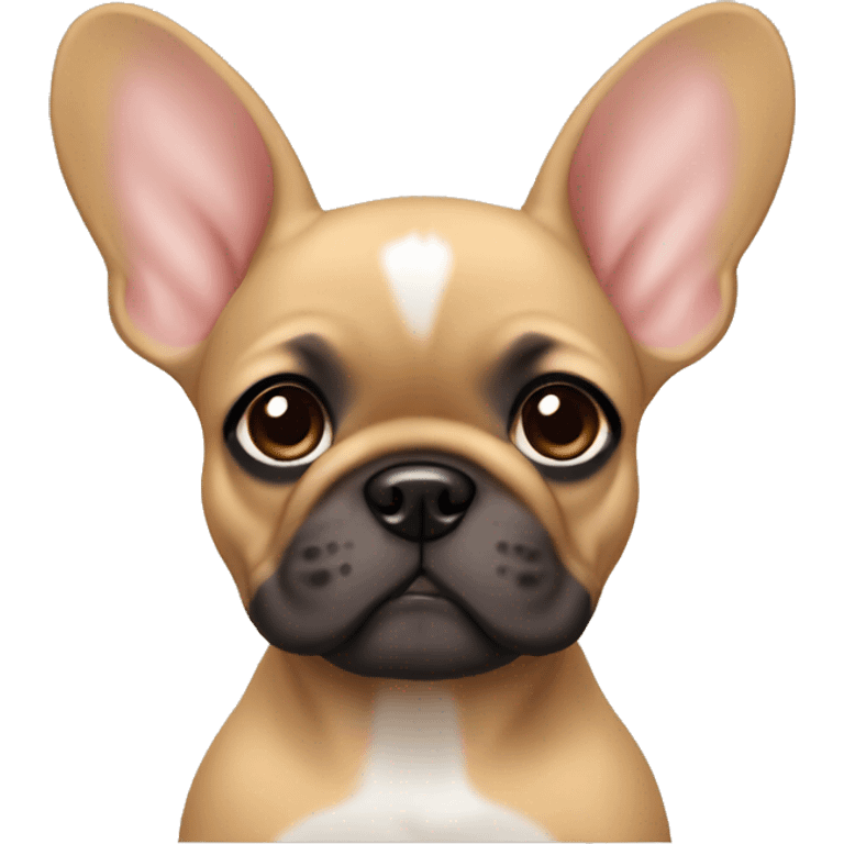 Fawn frenchie pup emoji