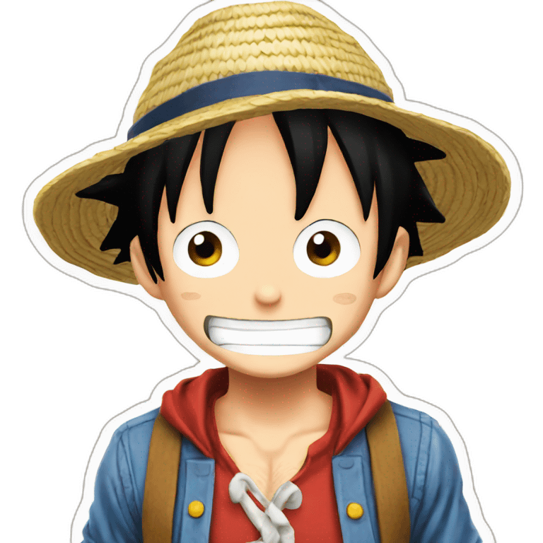 Luffy emoji