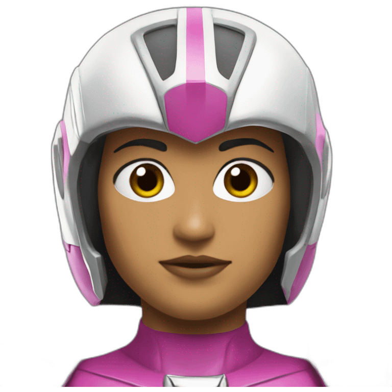 Power rangers la blanche emoji