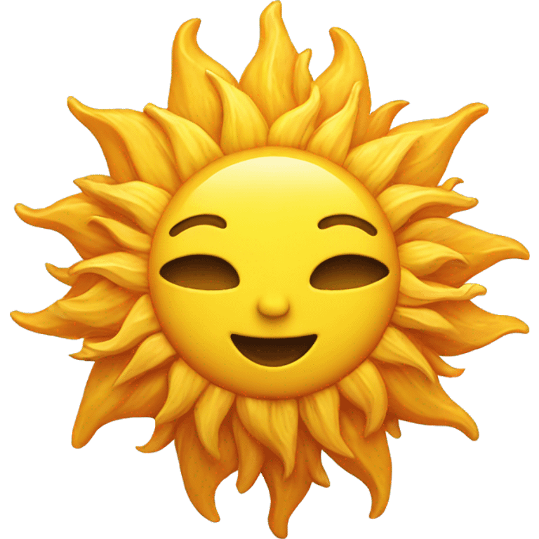 Sun emoji