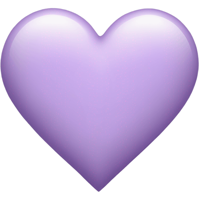 Light purple heart emoji