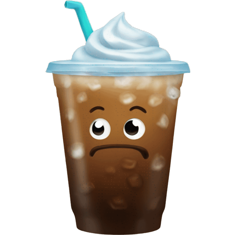 Iced coffe emoji