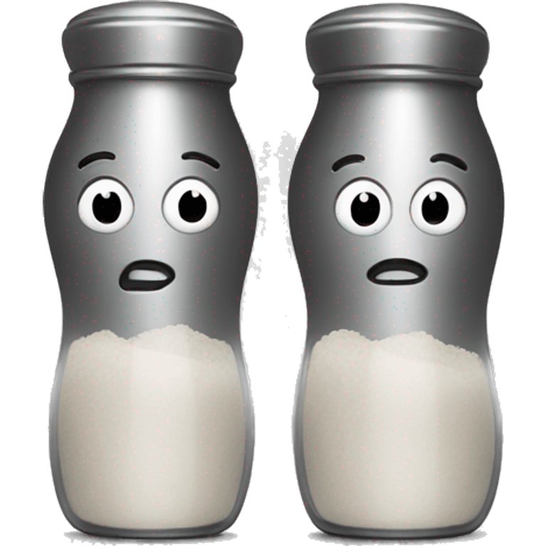 Salt and pepper emoji