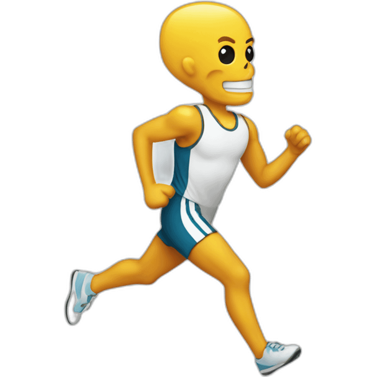 running scull emoji