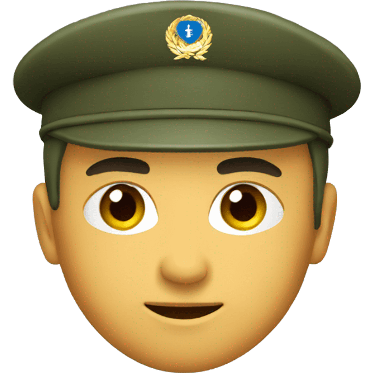 soldier beret  emoji