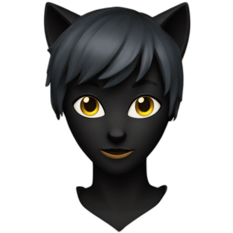 Cat Noir Miraculous emoji