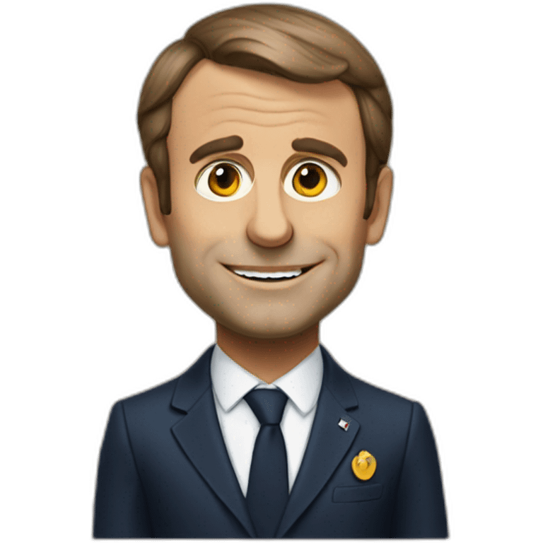 Emanuel macron  emoji