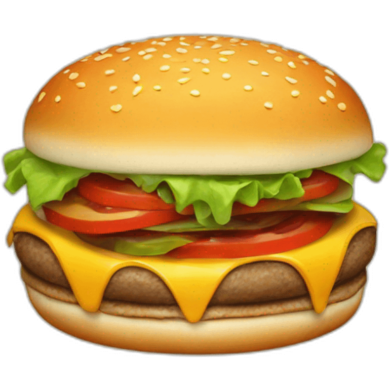 Burger emoji