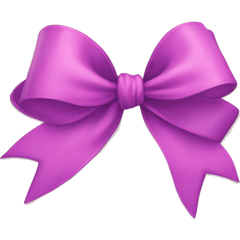 Coquette bow emoji