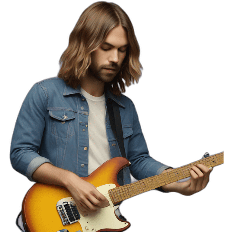 tame impala playing guitar emoji