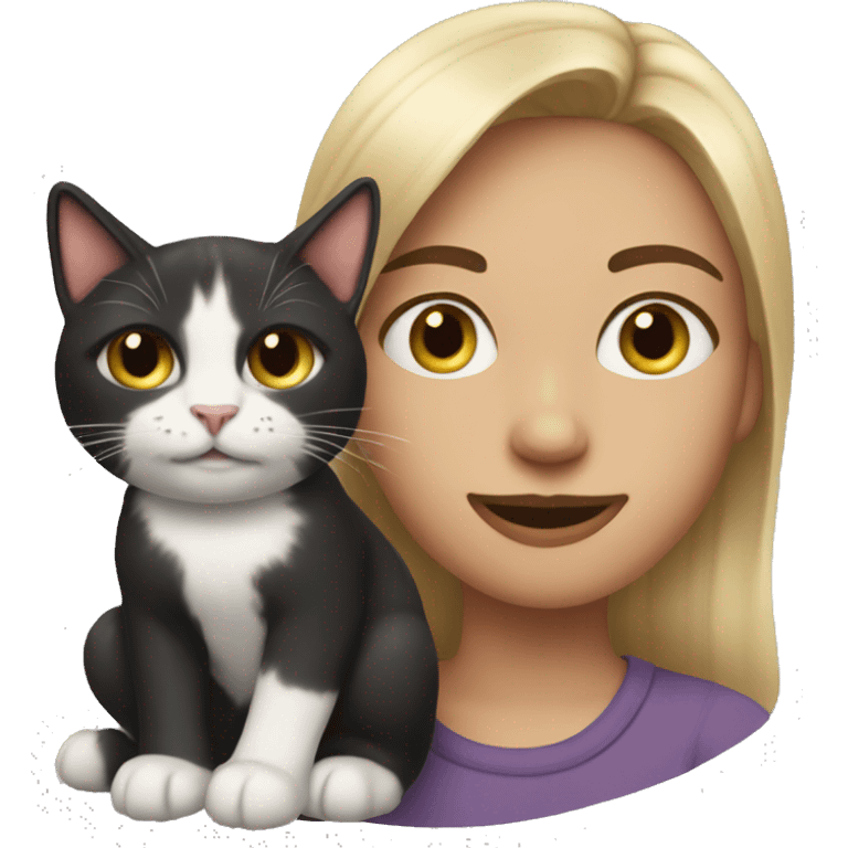 Me with cat emoji