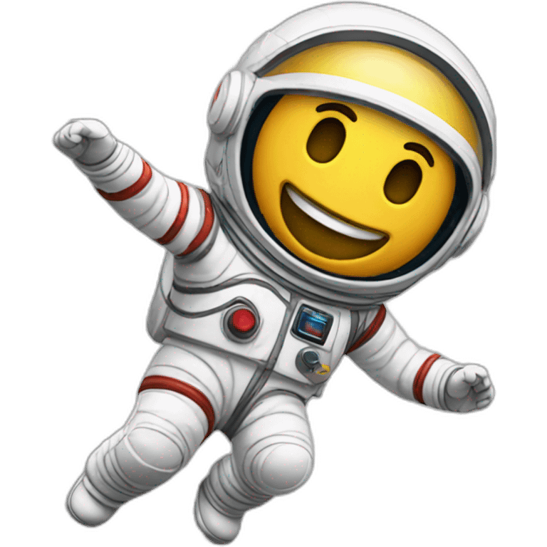 Dancing astronaut emoji