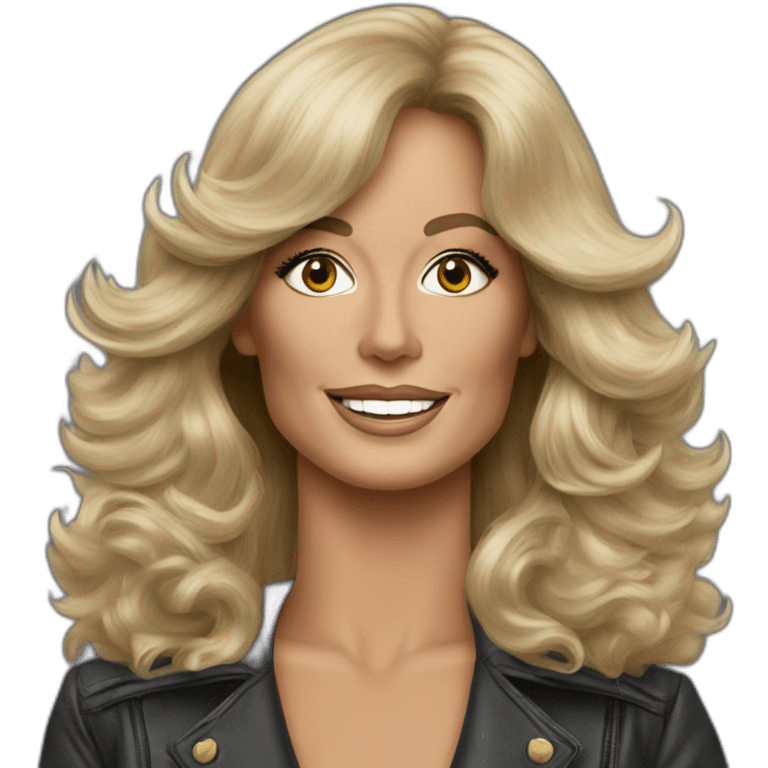 farrah fawcett emoji