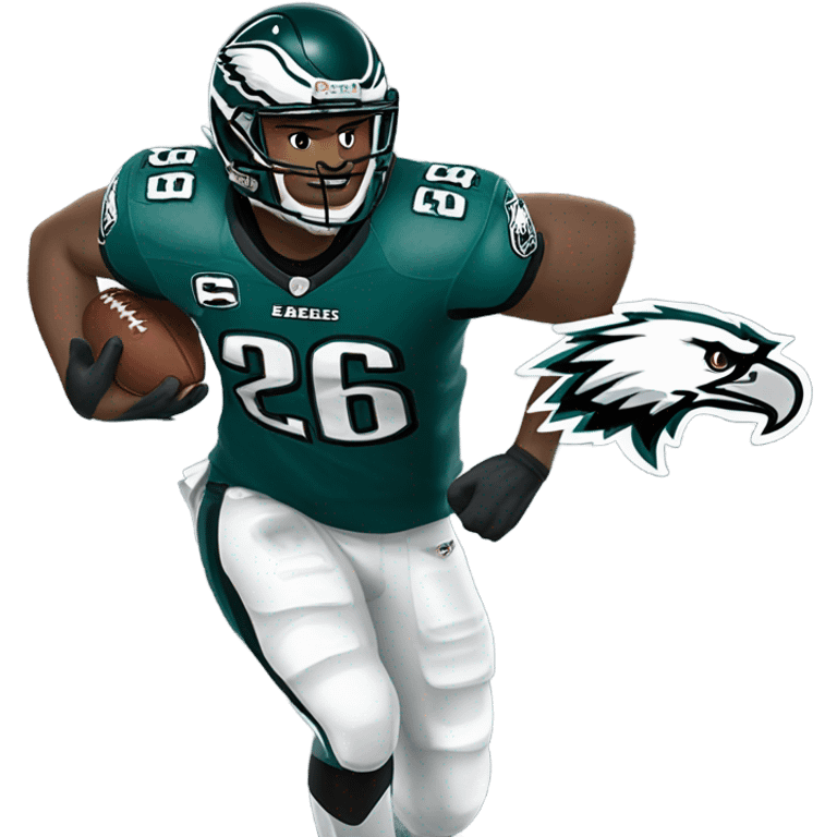 Philadelphia Eagles #26  emoji