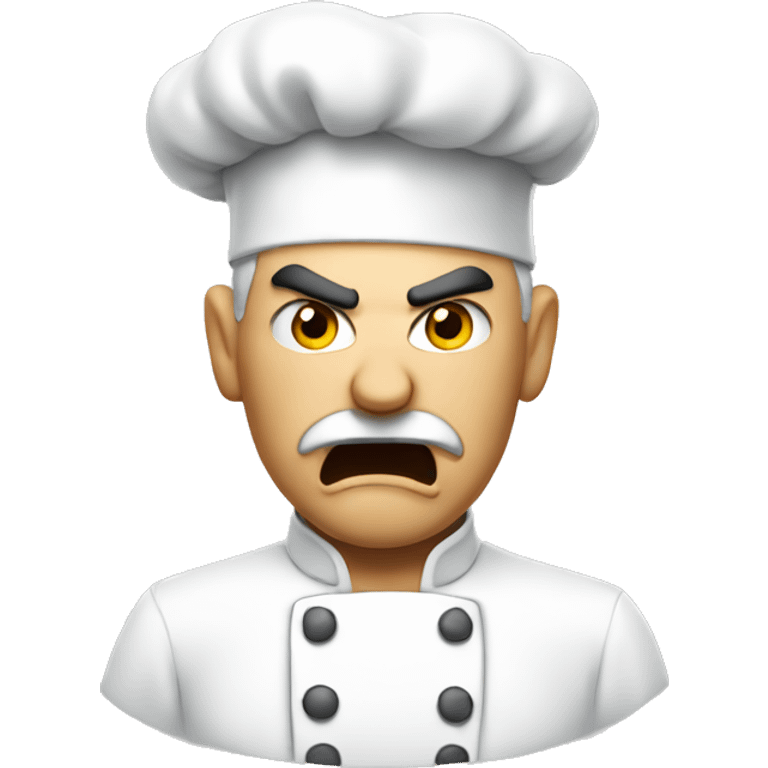 Angry chef emoji