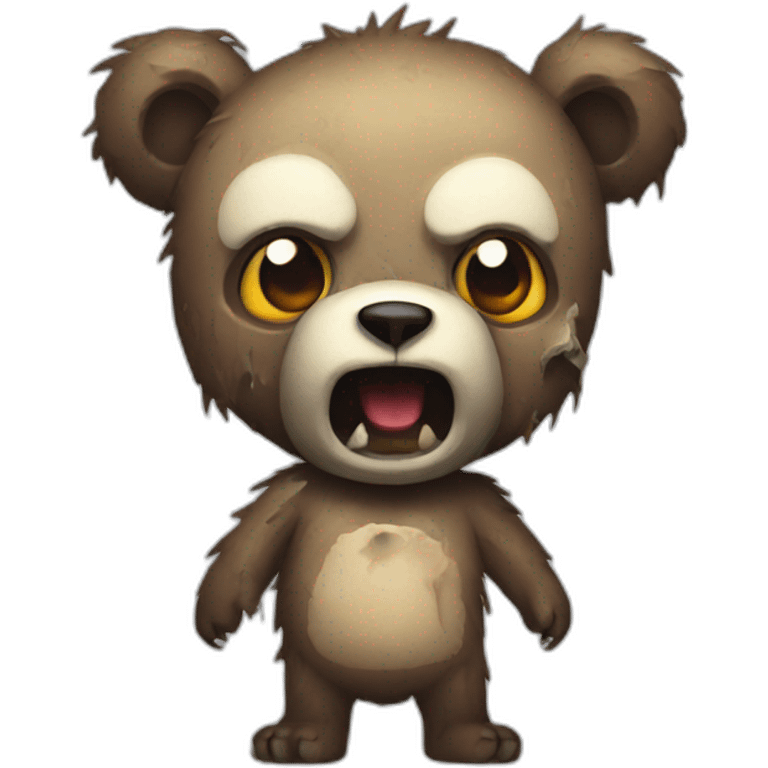 zombie bear emoji