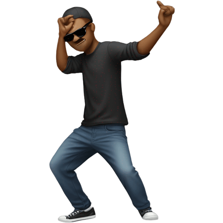 Dabbing dance  emoji