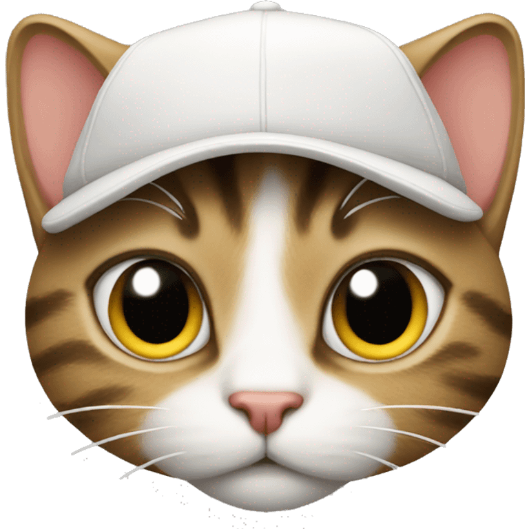 Cat with cap emoji