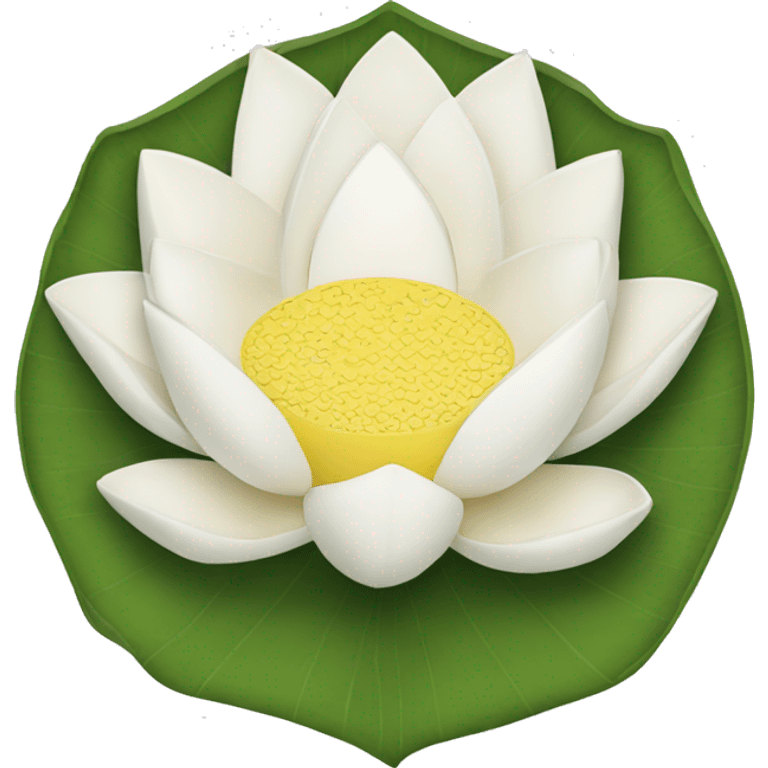 White lotus emoji