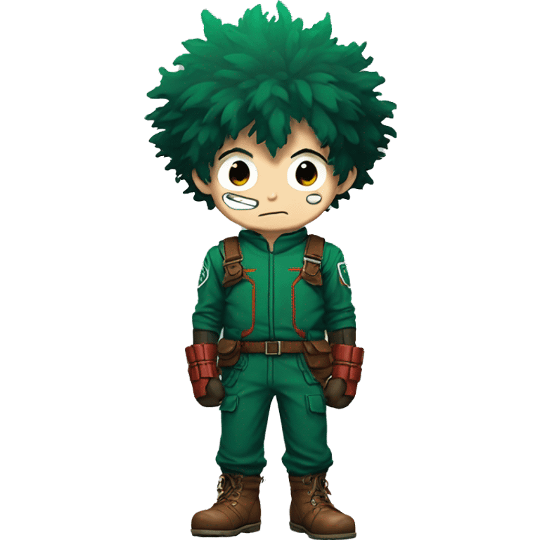 Deku from my hero academia emoji