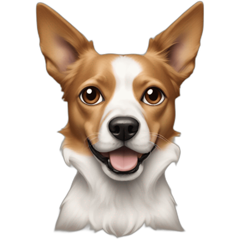 david bowie as a dog emoji