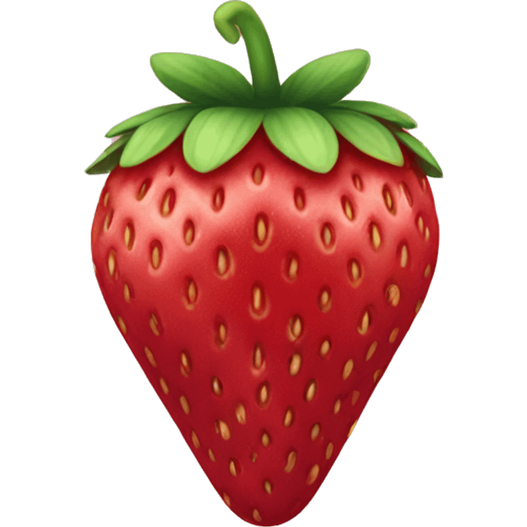 Strawberry tanghulu emoji