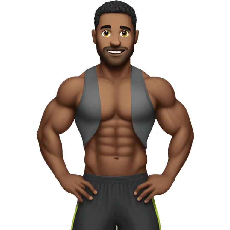 fitness freak emoji