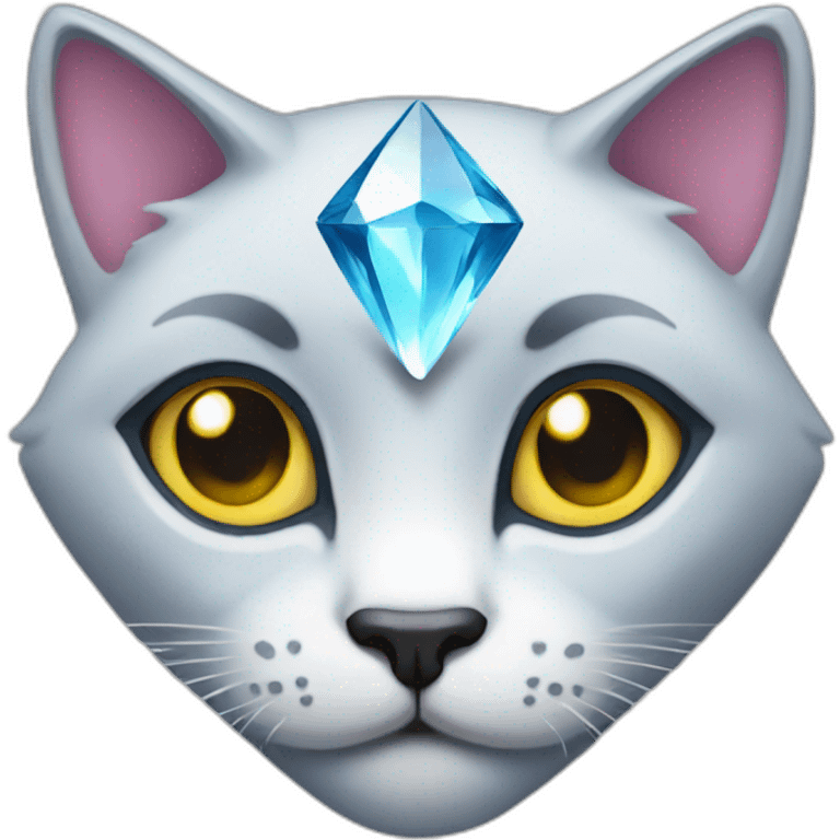 diamond cat emoji