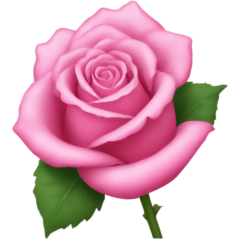 pink rose emoji